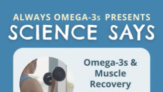 Science Says: Omega-3s and Muscle Recovery